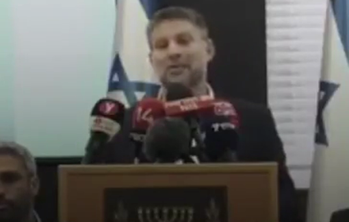 Thumbnail preview image for the video titled: Smotrich threatens to “destroy” the Palestinian Authority if it resists his annexation plans