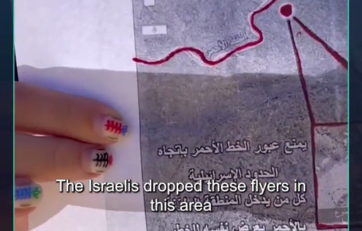 Thumbnail preview image for the video titled: In South Lebanon, Israeli army imposed a designated kill zone in the buffer zone