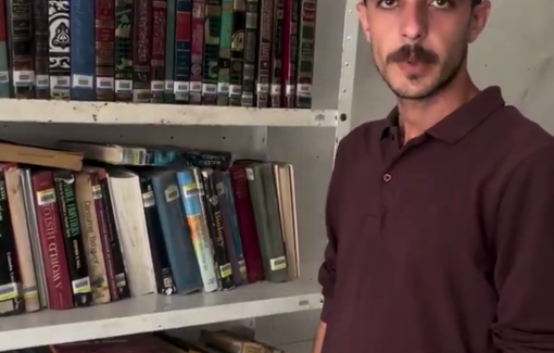 Thumbnail preview image for the video titled: No forced displacement without his books