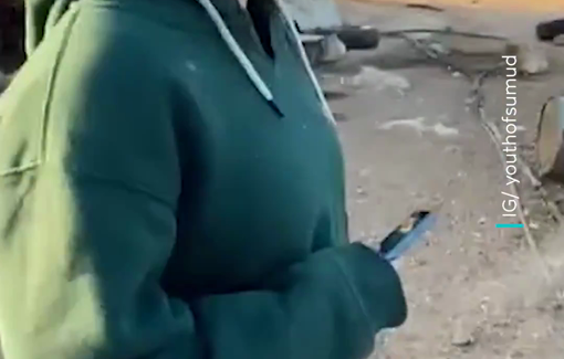 Thumbnail preview image for the video titled: Settlers stormed Wadi Tiran village harassing Palestinians and damaging their property