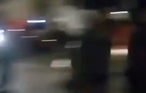 Thumbnail preview image for the video titled: Israeli settlers blocked flour trucks from Jordan heading to an Israeli military depot near Gaza’s border