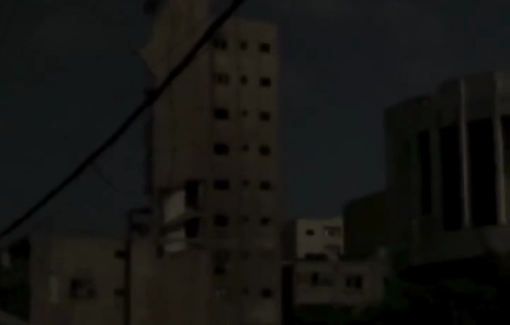 Thumbnail preview image for the video titled: Israeli airstrike destroys Al-Salam Tower