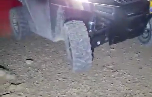 Thumbnail preview image for the video titled: Three Jewish minors, masked invaded the village of Ras al-Ain in ATV