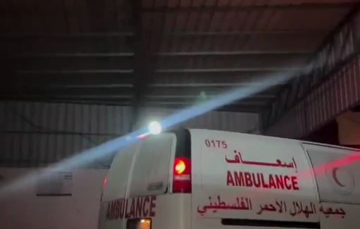 Thumbnail preview image for the video titled: Al-Shifa hospital under Israeli gunfire