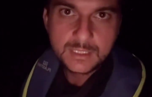 Thumbnail preview image for the video titled: Major Israeli drone attack on Sumud Global Flotilla