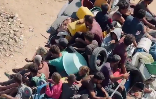 Thumbnail preview image for the video titled: Israel forces massive displacement from Gaza City