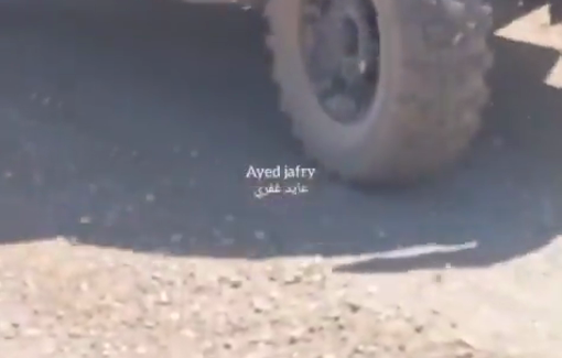 Thumbnail preview image for the video titled: Child settlers riding ATV harass and intimidate the Bedouin community of Khallet Sedra