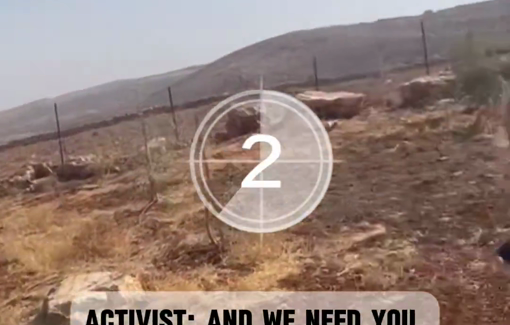 Thumbnail preview image for the video titled: In Duma, settlers respond to activists’ calls to police by falsely accusing them of sexual harassment
