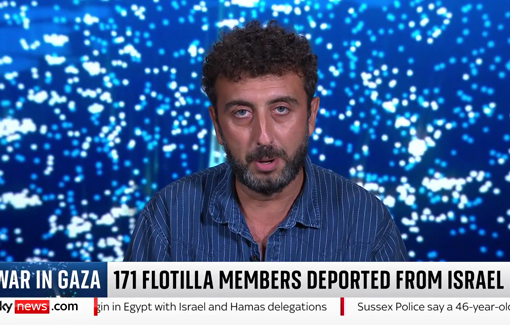 Thumbnail preview image for the video titled: British-Palestinian journalist Kieran Andrieu recounts his experience being detained by Israeli authorities