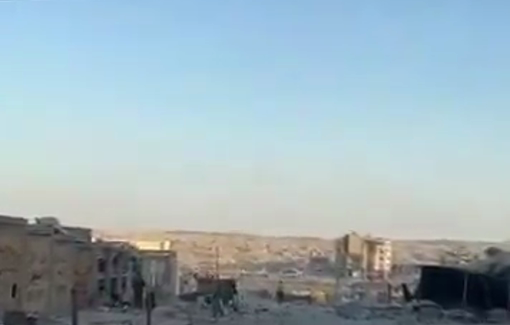 Thumbnail preview image for the video titled: Israel razed to the ground large areas of Sheikh Radwan neighborhood in Gaza City