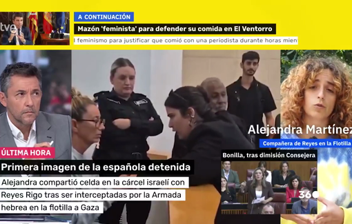 Thumbnail preview image for the video titled: Testimony of Alejandra Martínez, friend of Reyes Rigo Cervilla detained in Israeli torture center