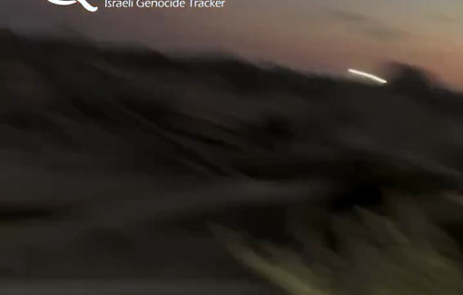 Thumbnail preview image for the video titled: IDF soldiers fire at destroyed school building during the ceasefire