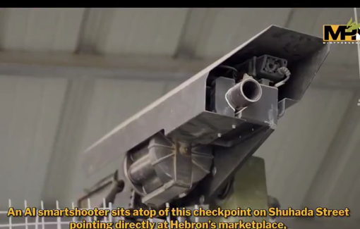 Thumbnail preview image for the video titled: Hebron/Al Khalil in 2023: An Automated Apartheid