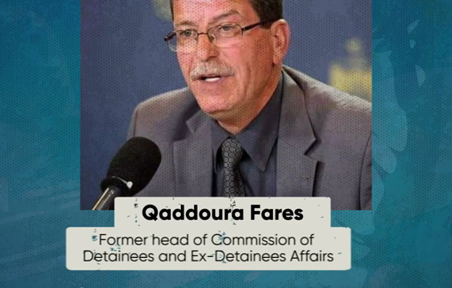 Thumbnail preview image for the video titled: Qaddoura Fares holds Israeli Police Minister Itamar Ben-Gvir personally responsible for the killing of 80 detainees