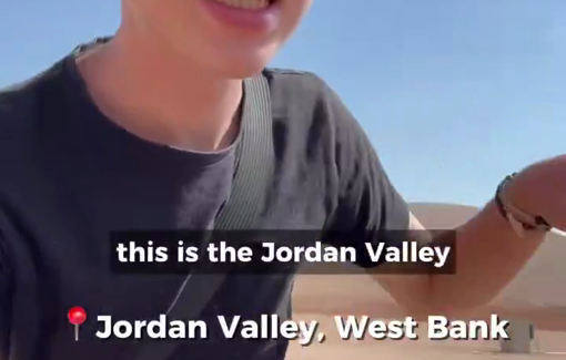 Thumbnail preview image for the video titled: In Al-Hadidiya, West Bank: One of the most blatant examples of water apartheid