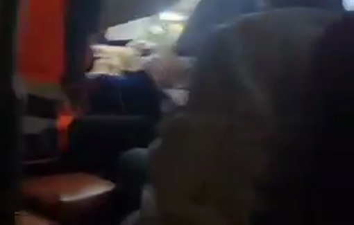 Thumbnail preview image for the video titled: The occupation forces prevented an ambulance from passing while it was transporting a woman in critical condition at the Beit Furik checkpoint