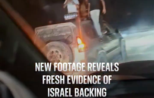 Thumbnail preview image for the video titled: Israel supplies Al-Mansi militia in North Gaza