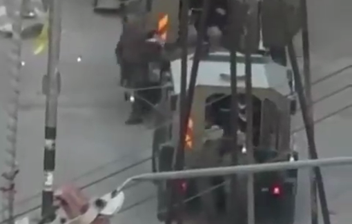 Thumbnail preview image for the video titled: Israeli forces detain dozens of Palestinians during a large scale detention campaign in the village of Beit Furik