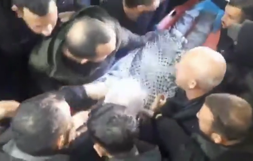 Thumbnail preview image for the video titled: Funeral of Moheeb Jibril (16) assassinated by an Israeli settler in Tuqu'
