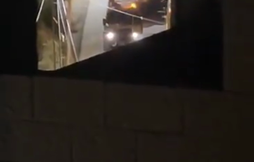 Thumbnail preview image for the video titled: Israeli forces invaded the home of Palestinian prisoner Moayed Al-Shaikh Yossif during their raid on Nablus