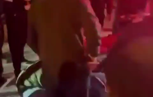 Thumbnail preview image for the video titled: Palestinians suffer suffocation as Israeli gas canister sets their home on fire in Aboud