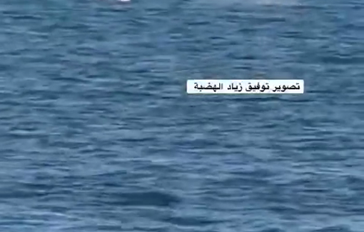 Thumbnail preview image for the video titled: Israeli vessels shelling the fishermen in the middle of the sea off Khan Younis