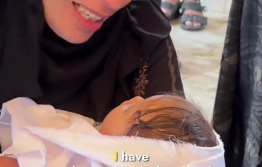 Thumbnail preview image for the video titled: 8-months-old Palestinian infant Rahaf Abu Jazar died overnight due to hypothermia