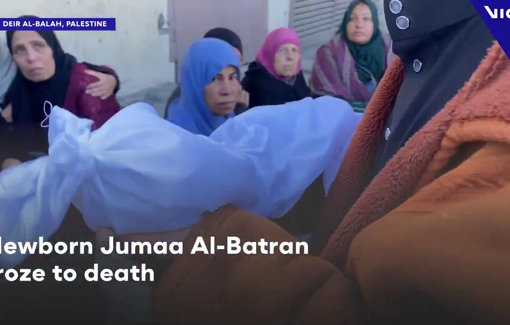 Thumbnail preview image for the video titled: ‘They survived the war, but died out of cold’ - Father mourns as one of his toddler twins froze to death