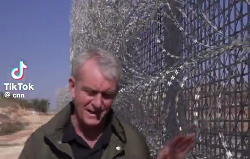 Thumbnail preview image for the video titled: CNN reporting on illegal Israeli settler violence in the West Bank