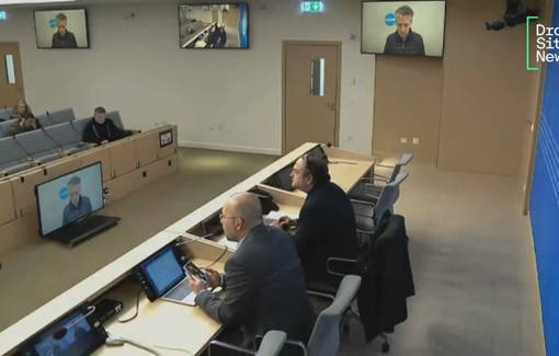 Thumbnail preview image for the video titled: James Elder (UNICEF): children are still being killed by airstrikes, drones, tank shelling, and live fire, while others are dying from the cold