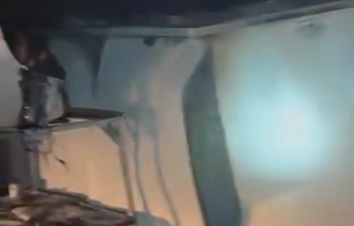 Thumbnail preview image for the video titled: In Khalet a-Sidra, aftermath of the vicious settler attack perpetrated tonight