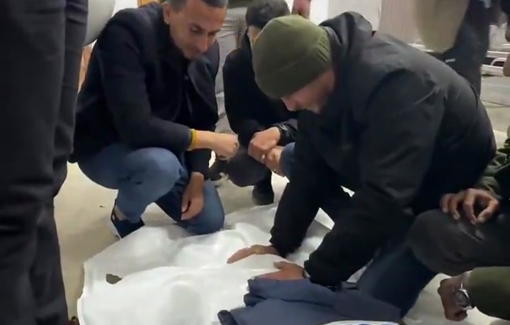 Thumbnail preview image for the video titled: Palestinian journalist Abdul Raouf Shaat killed in an Israeli airstrike two weeks after his wedding