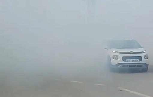 Thumbnail preview image for the video titled: Ten people suffered from gas inhalation after the Israeli forces fired gas bombs in Beit Ula