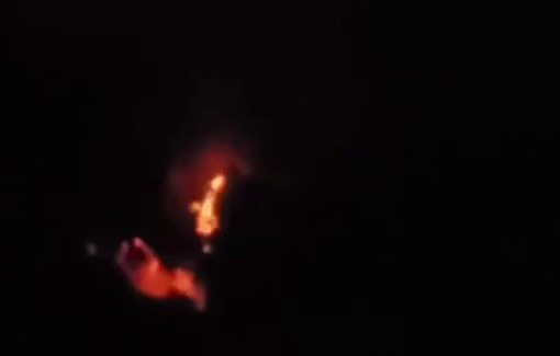 Thumbnail preview image for the video titled: Israeli settlers burn olive trees in the town of TurmusAyya in northern Ramallah