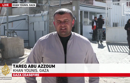 Thumbnail preview image for the video titled: At least 21 Palestinians killed so far and 38 injured in Israeli strikes across Gaza