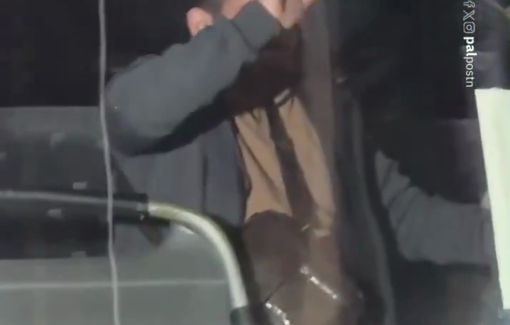 Thumbnail preview image for the video titled: The moment the fourth batch of returnees arrived in Gaza via the Rafah crossing, reaching Nasser Medical Hospital