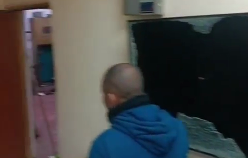 Thumbnail preview image for the video titled: Aftermath of settler of the attack on the water pumping station in the ‘Ein Samia’ area