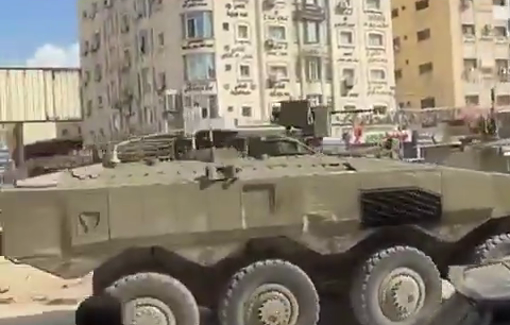 Thumbnail preview image for the video titled: Israel Army raided Jenin with tens of tanks in nothing more than a show of force against a defenseless population