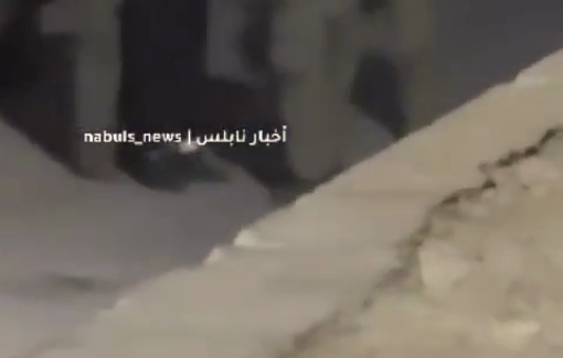 Thumbnail preview image for the video titled: More than 30 Palestinian civilians detained and abused by Israeli soldiers during a raid on Nablus area