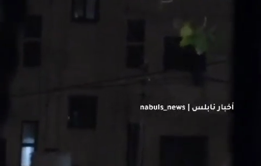 Thumbnail preview image for the video titled: Israeli forces detained more than 30 Palestinian civilians and arrested two women during a raid on the area of Nablus