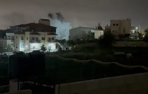 Thumbnail preview image for the video titled: Blow up the house of Walid Sabarna in Beit Ummar