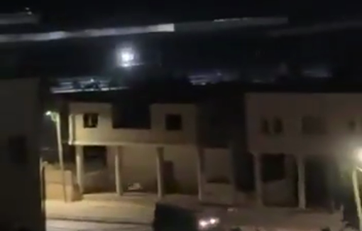 Thumbnail preview image for the video titled: Armored vehicles invaded the place where the Muhammd Whabi Hanini was shot by soldiers