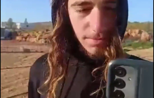 Thumbnail preview image for the video titled: Armed Israeli settlers invaded the community of Duma, as usual on saturday