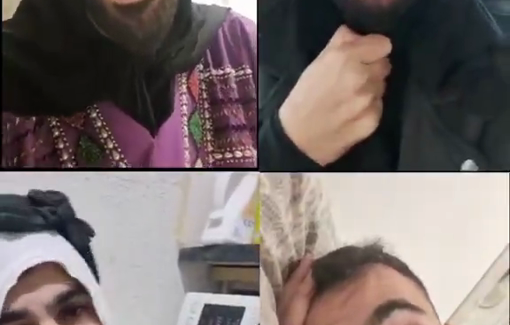 Thumbnail preview image for the video titled: Israeli comedian Yakir Bar Zohar mocks and degrades Palestinian suffering in Gaza