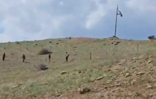 Thumbnail preview image for the video titled: Israeli settlers have taken over and enclosed Palestinian-owned agricultural land in Ein al-Hilweh