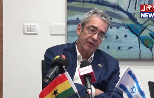 Thumbnail preview image for the video titled: Israel’s Ambassador to Ghana, Roey Gilad, urged Ghana to back Israel against Iran just before Ghanaian peacekeepers were hit in southern Lebanon