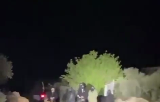 Thumbnail preview image for the video titled: Horrifying Pogrom carried out by dozens of Israeli settlers backed by soldiers took place overnight in Khitbet Abu Falah