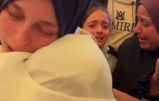 Thumbnail preview image for the video titled: The 4-year-old Julia, succumbed to wounds she sustained two days ago in an Israeli strike