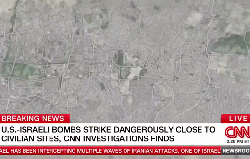 Thumbnail preview image for the video titled: Forensic analysis of videos and satellite imagery shows how US-Israeli strikes have damaged Iranian hospitals