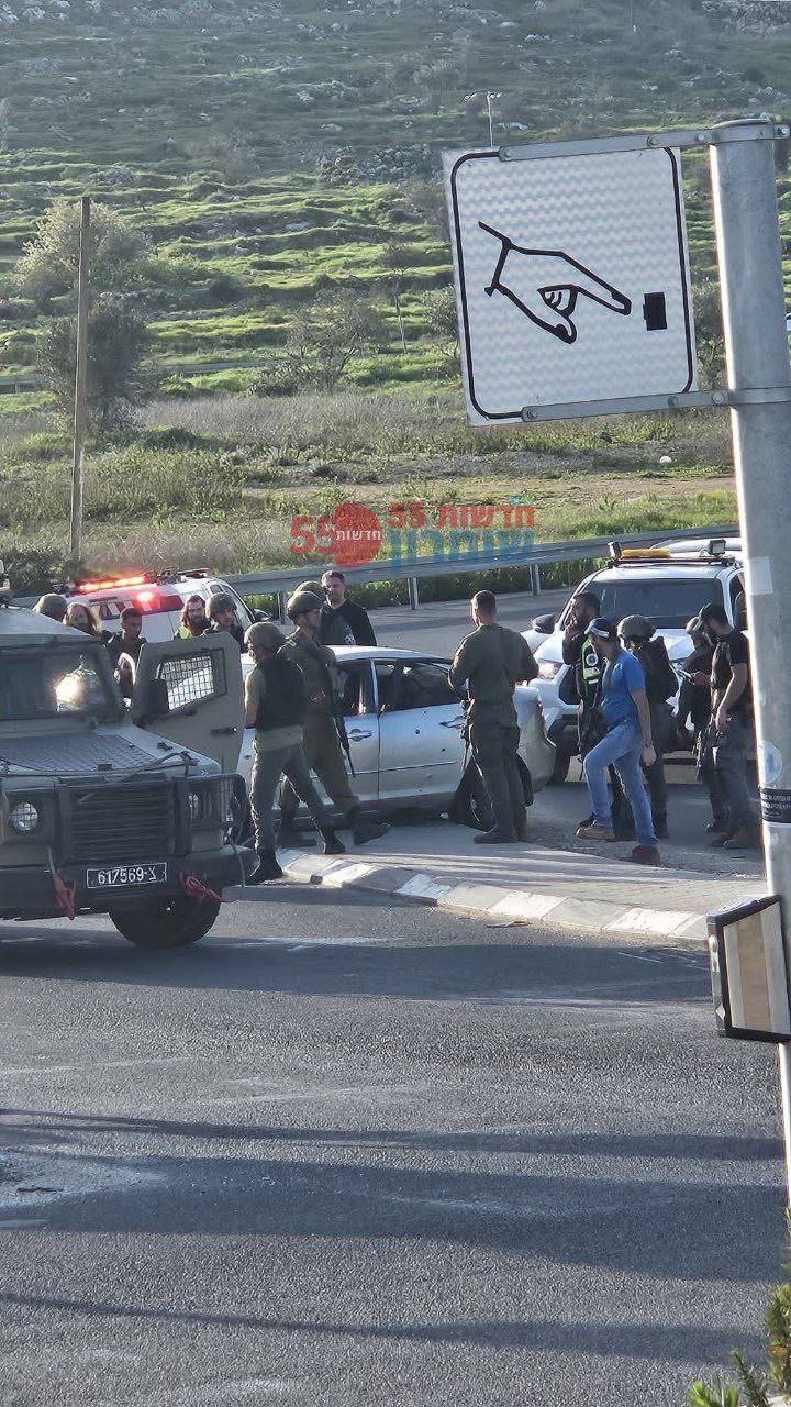 Thumbnail preview image for the video titled: Za’tara Junction after two Palestinians were shot dead by Israeli forces